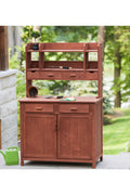 NEW POTTING GARDEN STORAGE & TOOL BENCH - with | Sold by Uncle Wiener's Wholesale