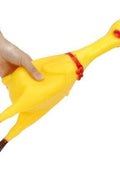 New Screaming Rubber Chicken Toy – Funny Squeaky Squawking Chicken for Kids, Pets & Gag Gifts RBCH - with | Sold by Uncle Wiener's Wholesale