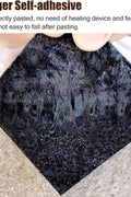 Self-adhesive asphalt patch tape unrolled for roof repair

Waterproof crack repair tape applied on concrete surface

Close-up of 2mm thick asphalt tape texture

DIY roof sealing with black asphalt repair tape

Roll of outdoor waterproof sealing tape on workbench