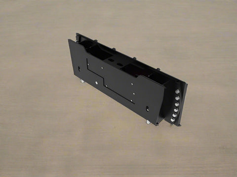 Hydraulic tilt rotator plate mounted on skid steer
Close-up of HTMP1220 rotator plate construction
Top-down view of tilt functionality
HTMP1220 plate attachment with hydraulic hoses
Universal quick attach on HTMP1220 unit