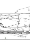 Hydraulic tilt rotator plate mounted on skid steer
Close-up of HTMP1220 rotator plate construction
Top-down view of tilt functionality
HTMP1220 plate attachment with hydraulic hoses
Universal quick attach on HTMP1220 unit
