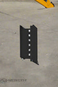 Hydraulic tilt rotator plate mounted on skid steer
Close-up of HTMP1220 rotator plate construction
Top-down view of tilt functionality
HTMP1220 plate attachment with hydraulic hoses
Universal quick attach on HTMP1220 unit