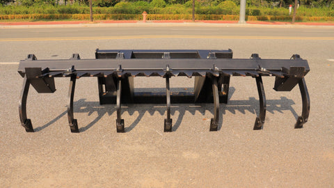 New Skid Steer Front - Mounted Ripper Attachment – 82 Working Width 7 - Tooth Soil Loosener Model SU22506 - with | Sold by Uncle Wiener's Wholesale