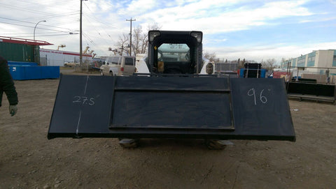 NEW SKID STEER SNOW & MULCH BUCKET - with 68" | Sold by Uncle Wiener's Wholesale