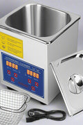 Stainless steel ultrasonic cleaner with digital LED control panel
2L ultrasonic cleaning machine with heating element
Professional heated ultrasonic cleaner – 10L capacity
Ultrasonic cleaner for jewelry, tools, and carburetors
Heavy-duty ultrasonic tank for industrial use
