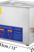 Stainless steel ultrasonic cleaner with digital LED control panel
2L ultrasonic cleaning machine with heating element
Professional heated ultrasonic cleaner – 10L capacity
Ultrasonic cleaner for jewelry, tools, and carburetors
Heavy-duty ultrasonic tank for industrial use