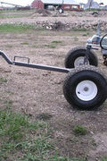 ATV trailer dolly with adjustable hitch – 800 lb capacity and 30-inch wide base for towing trailers