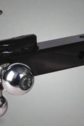 Triple Ball Hitch with Hook – 2” Receiver Mount (HB002)
Trailer Hitch with Chrome Balls and Hook – Side View
Heavy-Duty Hitch Ball Combo with Tow Hook – Rear Angle
3-Way Trailer Ball Mount with Hook – Top View