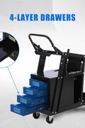 NEW WELDING TOOL CART 4 DRAWER MIG WELDER PLASMA CUTTER - Tools with | Sold by Uncle Wiener's Wholesale
