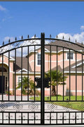 Wrought Iron Black Driveway Gate Set

Decorative Iron Entry Gates for Farm and Ranch

Durable Wrought Iron Gates – Deer Design

Heavy-Duty Black Iron Gates for Estate Entrance

Tree of Life Wrought Iron Entry Gate Design