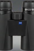 "ZEISS Conquest HD 8x42 binoculars front view"

"German-engineered ZEISS waterproof binoculars for birdwatching"

"Close-up of ZEISS 8x42 binocular eyepieces and rubber grip"

"Premium outdoor binoculars in carrying case"