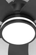 New ZY996 42" Smart LED Ceiling Fan – Modern Black with Remote & APP Control ZY996 - with | Sold by Uncle Wiener's Wholesale