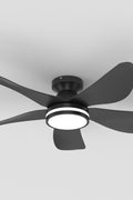 New ZY996 42" Smart LED Ceiling Fan – Modern Black with Remote & APP Control ZY996 - with | Sold by Uncle Wiener's Wholesale