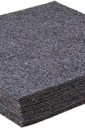 Nexus Self Adhesive 12 - Inch Carpet Floor Tiles, 12 Tiles - 12" x 12", Smoke Grey - Peel & Stick, DIY Flooring for Kitchen, Dining Room, Bedrooms & Bathrooms by Achim Home Decor - with | Sold by Uncle Wiener's Wholesale
