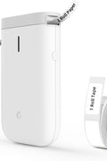 NIIMBOT D11 Label Maker Machine, D11 Label Printer with 1 Roll Tape, Portable Wireless Mini Label Makers Multiple Templates Available for Home Office Organization USB Rechargeable (White) - with | Sold by Uncle Wiener's Wholesale