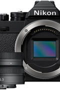 Nikon Z fc DX - Format Mirrorless Camera Body (Black) w/NIKKOR Z DX 16 - 50mm f/3.5 - 6.3 VR (Black) (Renewed) - with Black | Sold by Uncle Wiener's Wholesale