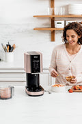 Ninja CREAMi Ice Cream Maker, for Gelato, Mix - ins, Milkshakes, Sorbet, Smoothie Bowls & More, 7 One - Touch Programs, with (2) Pint Containers & Lids, NC301CRG, Rose Gold (Canadian Version) - with | Sold by Uncle Wiener's Wholesale