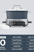 Ninja Foodi PossibleCooker 6.5qts—The Everyday PossibleCooker™ That Replaces 10 Cooking appliances and Tools, MC1101C - with | Sold by Uncle Wiener's Wholesale