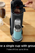 Ninja PB040C Pods & Grounds Single - Serve Coffee Maker, K - Cup Pod Compatible, 56 - oz. Reservoir, Iced Coffee Maker, Black - with | Sold by Uncle Wiener's Wholesale