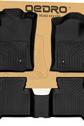 OEDRO Floor Mats Compatible with 2005 - 2015 Toyota Tacoma Double Cab, Custom Fit Front & 2nd Seat 2 Row Floor Liner Set - Black TPE All - Weather Guard - with | Sold by Uncle Wiener's Wholesale