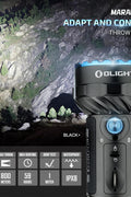OLIGHT Marauder 2 Ultra Bright Rechargeable 14,000 - Lumen Flashlight – 800m Spotlight & 12 - LED Floodlight Combo - with | Sold by Uncle Wiener's Wholesale