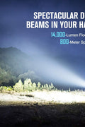 OLIGHT Marauder 2 Ultra Bright Rechargeable 14,000 - Lumen Flashlight – 800m Spotlight & 12 - LED Floodlight Combo - with | Sold by Uncle Wiener's Wholesale