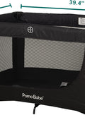 Pamo Babe Portable Crib Baby Playpen with Mattress and Storage Bag - with | Sold by Uncle Wiener's Wholesale