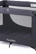 Pamo Babe Portable Crib Baby Playpen with Mattress and Storage Bag - with | Sold by Uncle Wiener's Wholesale
