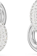 Pendientes de aro Swarovski Dextera 5671807 Bucle, Argent sterling - with | Sold by Uncle Wiener's Wholesale