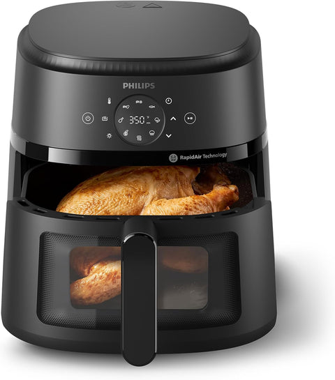 Philips Air Fryer 2000 Series 13 - in - 1 Functions, 6.6 Rooms, Compact Design with Cooking Window, Black, (NA230/00) - with | Sold by Uncle Wiener's Wholesale