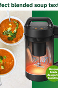 Philips Viva Collection SoupMaker, 1.2 L, Makes 2 - 4 servings, 6 Pre - set Programs, SoupPro Technology, Soup in Less than 18 Minutes, Eeasy Clean, Recipe Book, Black and Stainless Steel (HR2204/70) - with | Sold by Uncle Wiener's Wholesale