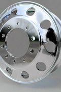 "Polished 24.5-inch aluminum truck rim for heavy-duty vehicle"

"22.5-inch lightweight polished wheel for semi-trucks"