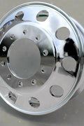 "Polished 24.5-inch aluminum truck rim for heavy-duty vehicle"

"22.5-inch lightweight polished wheel for semi-trucks"