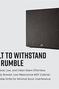 Polk Monitor XT12 Powered Sub Woofer dynamique équilibré 30,5 cm et amplificateur de classe A/B 100 W, armoire MDF à faible résonance et grille amovible, compatible Dolby Atmos et DTS:X, noir nuit - with | Sold by Uncle Wiener's Wholesale