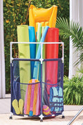 Pool Noodle Organizer / Storage Cart - with Multicolor | Sold by Uncle Wiener's Wholesale