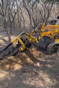 “T380 compact skid steer loader with rubber tracks”

“T460 mini tracked loader for landscaping and excavation”

“Heavy-duty skid steer with universal quick attach plate”

“Tracked compact construction loader in yellow”