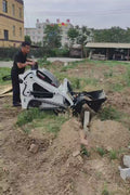 “T380 compact skid steer loader with rubber tracks”

“T460 mini tracked loader for landscaping and excavation”

“Heavy-duty skid steer with universal quick attach plate”

“Tracked compact construction loader in yellow”