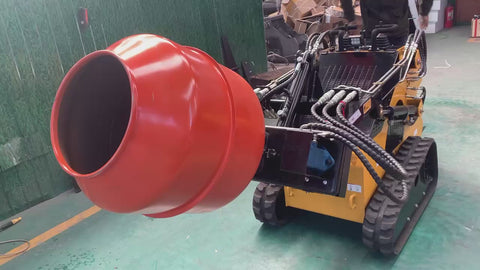 “T380 compact skid steer loader with rubber tracks”

“T460 mini tracked loader for landscaping and excavation”

“Heavy-duty skid steer with universal quick attach plate”

“Tracked compact construction loader in yellow”