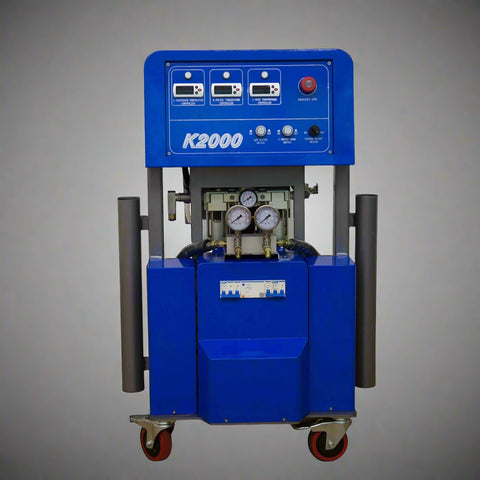 REANIN K2000 SPRAY FOAM MACHINE | PNEUMATIC POLYURETHANE SPRAYER FOR INSULATION & COATINGS - with | Sold by Uncle Wiener's Wholesale