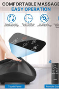RENPHO Foot Massager Machine with Heat, Electric Shiatsu Foot Massager with Remote Control, Deep Kneading, Relieve Plantar Fasciitis and Tired Muscles, Fits Men Feet Size Up to 14, Home and Office Use - with | Sold by Uncle Wiener's Wholesale