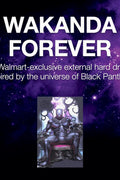 Seagate King of Wakanda SE FireCuda External HDD 2TB - USB 3.2, customizable RGB LED Magenta (STLX2000400) - with King of Wakanda | Sold by Uncle Wiener's Wholesale