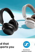 Sennheiser ACCENTUM Plus Wireless Bluetooth Headphones - Quick - Charge Feature, 50 - Hr Battery Playtime, Adaptive Hybrid ANC, Sound Personalization, Touch Controls – Black - with | Sold by Uncle Wiener's Wholesale