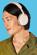 Sennheiser Consumer Audio ACCENTUM Wireless Bluetooth Headphones - 50 - Hour Battery Life, Audio, Hybrid Noise Cancelling (ANC), All - Day Comfort and Clear Voice Pick - up for Calls, White - with | Sold by Uncle Wiener's Wholesale