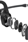 SHOKZ OpenComm Bone Conduction Stereo Bluetooth Headset - Black - with | Sold by Uncle Wiener's Wholesale