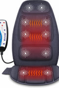 Snailax Massage Seat Cushion, Back Massage Chair Pad with Heat, Full Back and Thighs Massage with 10 Vibration Massage Motors, 2 Heat Levels, Christmas Gifts for men - with | Sold by Uncle Wiener's Wholesale