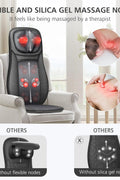 SNAILAX Shiatsu Back Massager with Heat, Deep Kneading Full Back Kneading Rolling Massage, Neck Back Massager Cushion, Gifts for Men Women - with | Sold by Uncle Wiener's Wholesale