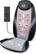 Snailax Shiatsu Massage Seat Cushion, Back Massager with Heat, Massage Chair Pad Seat Massage for Full Back, Kneading Back Massager, Home Office Seat use, Gifts for Dad/Mom - with | Sold by Uncle Wiener's Wholesale