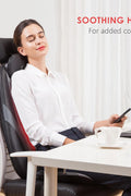 Snailax Shiatsu Massage Seat Cushion, Back Massager with Heat, Massage Chair Pad Seat Massage for Full Back, Kneading Back Massager, Home Office Seat use, Gifts for Dad/Mom - with | Sold by Uncle Wiener's Wholesale