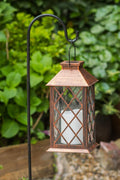 Solar Garden LED Flameless Candle Lantern – Outdoor Warm White Flickering Light - with | Sold by Uncle Wiener's Wholesale