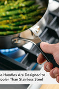 Stainless Steel, 10 - Piece, Stainless Steel Cookware Set - with | Sold by Uncle Wiener's Wholesale
